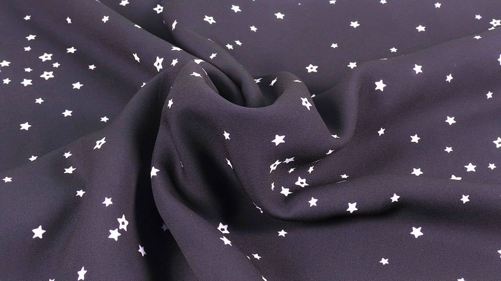 Wool dobby star dark